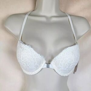 NWT Auden The Radiant Plunge Push Up Bra Size 32 C